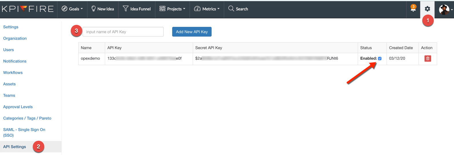 Jac red api key