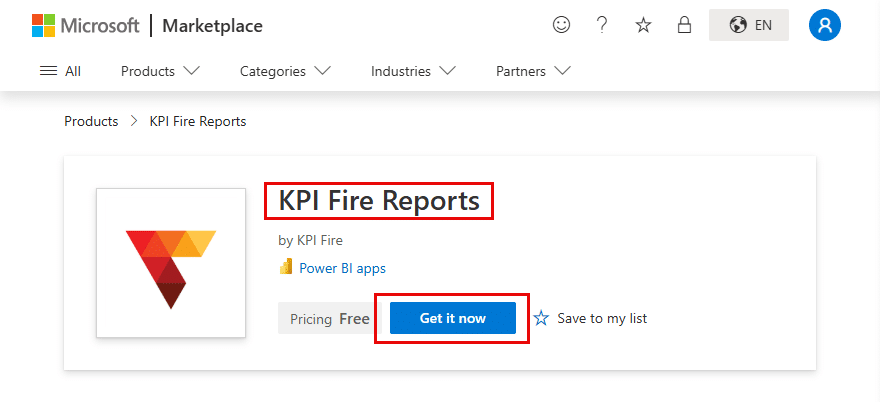 Get Now Accessing the KPI Fire API suite from Power BI