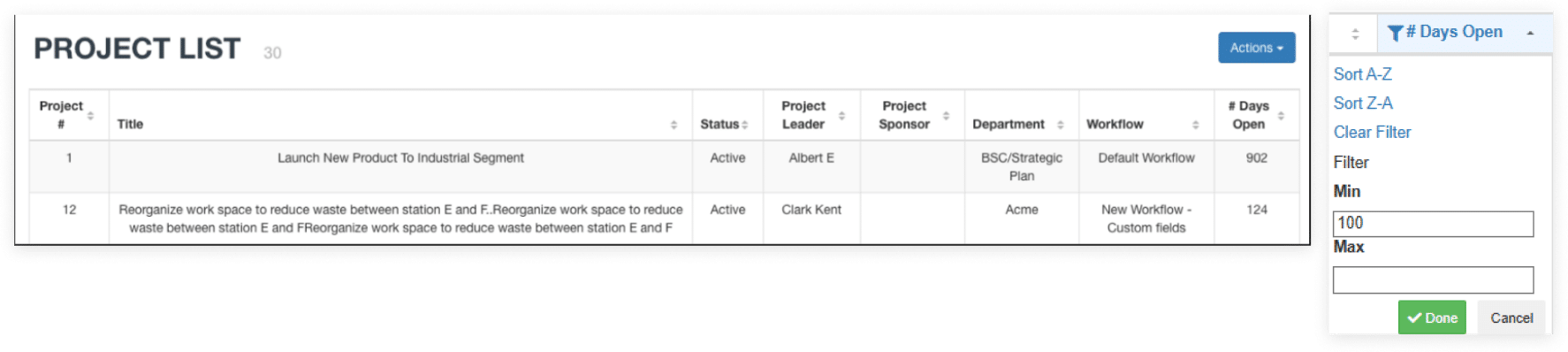 Project-List-View-Now-Displays Project List View Now Displays