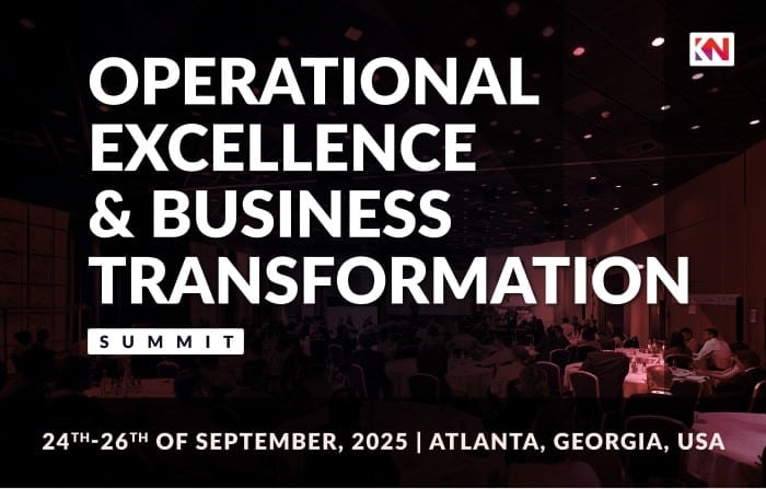 Banner for the 2025 Operational Excellence & Business Transformation Summit, taking place September 24–26 in Atlanta, Georgia.