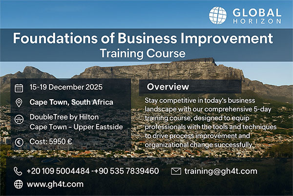 Foundations of Business Improvement Training Course 2025