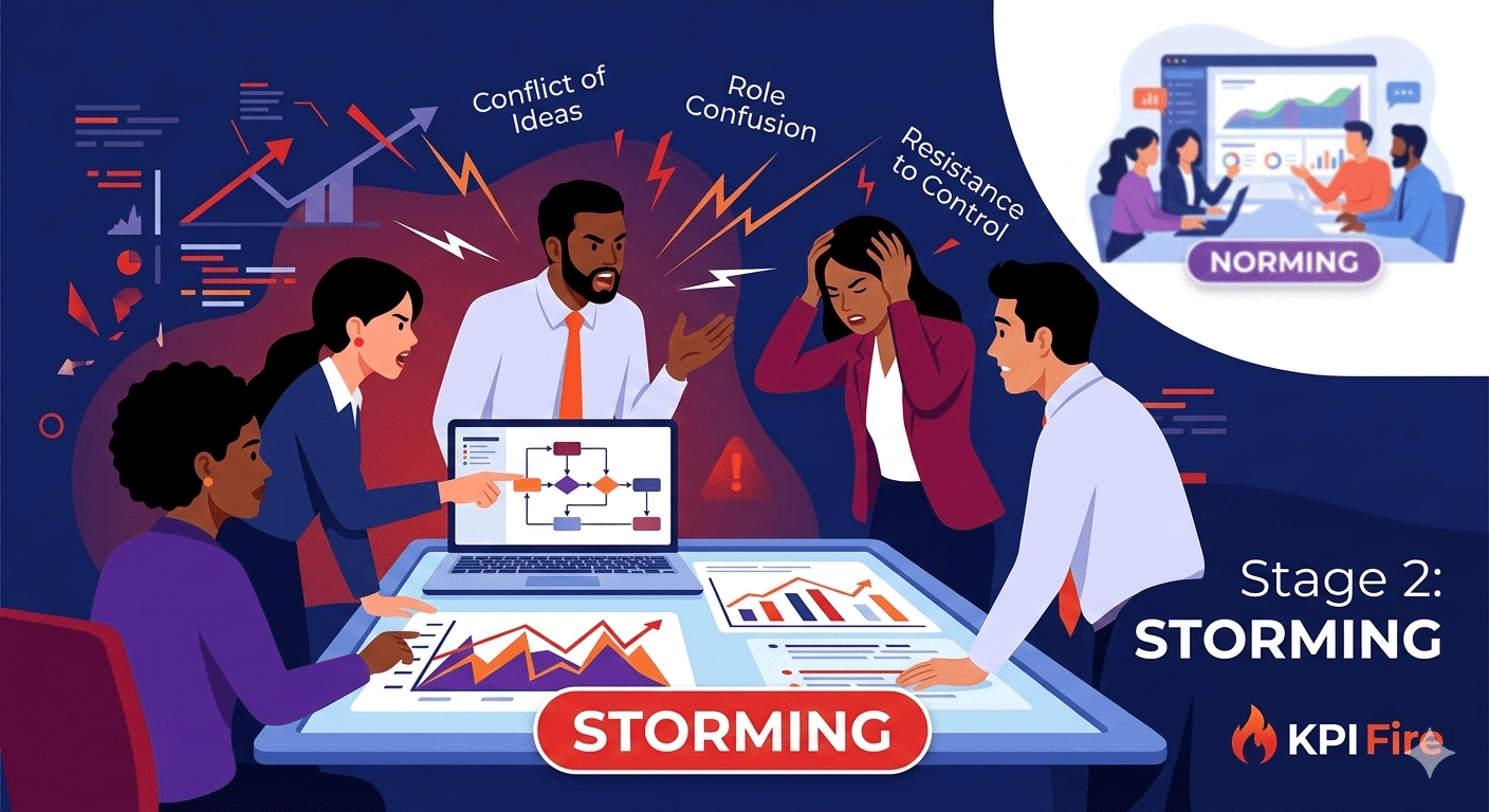 tuckman's 4 stages of team development